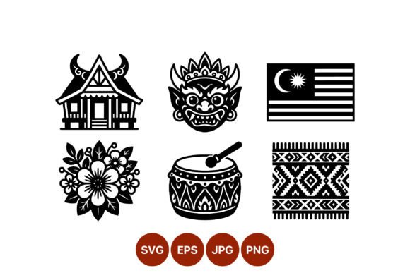 Traditional Malaysian Culture Vector